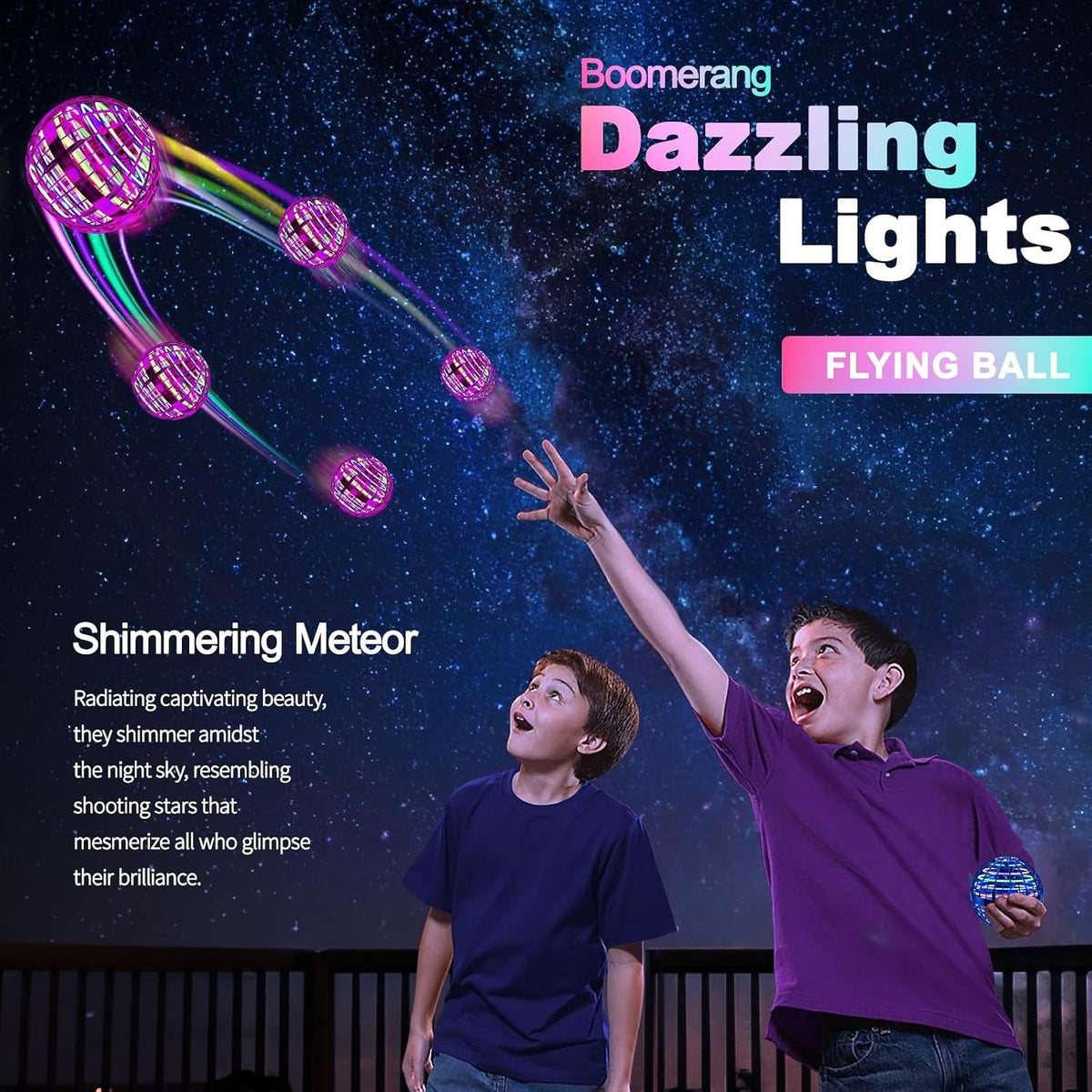 Flynova Ball Hand-Controlled Flying Spinner