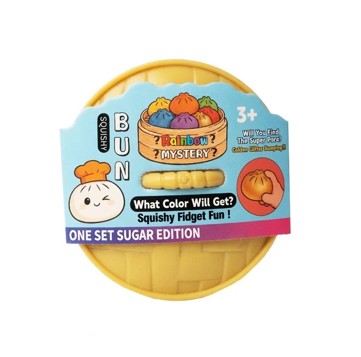 Mini Glitter Dumpling Squishy – Mystery Sensory Toy